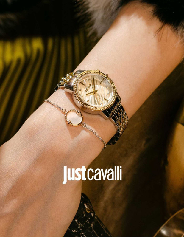 Just Cavalli Ladies Watch with Bracelet